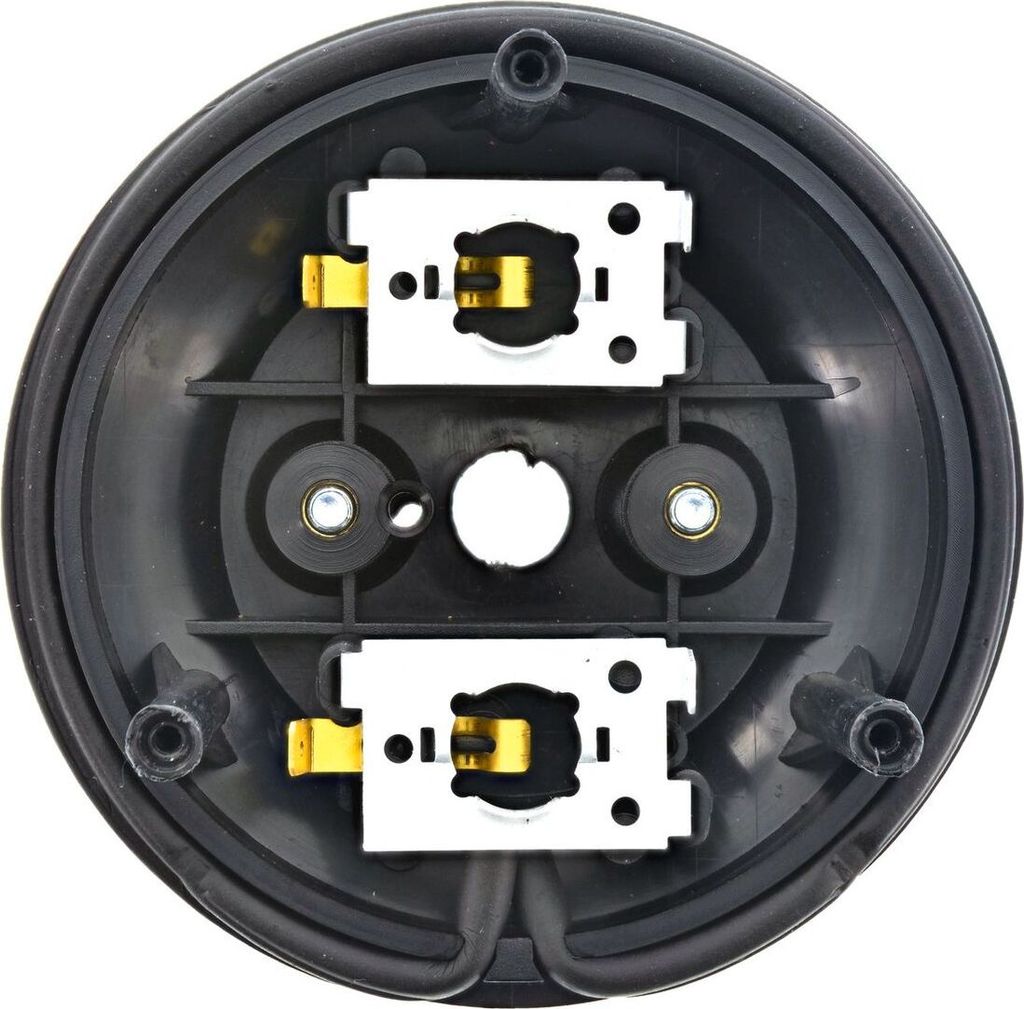 Rücklichtunterteil rund, Ø120mm, 3 Schrauben - Simson S50, S51, S70, S53, S83, KR51/2 Schwalbe, SR50, SR80 - MZ ETZ