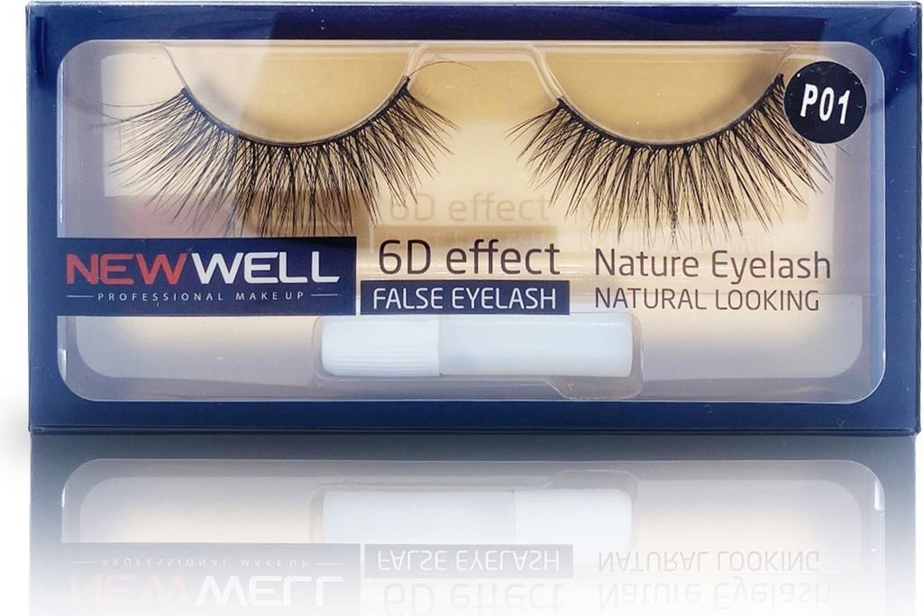 6D Effect Natural False Eyelash - P-17