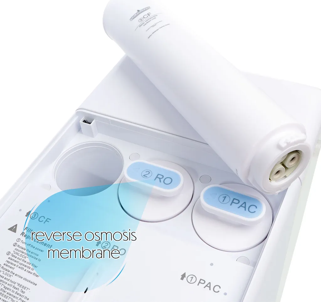 Naturewater NW-1000 Pro RO filtro di ricambio Sistema ad osmosi inversa Membrana RO 0,0001 μm filtro acqua - 2