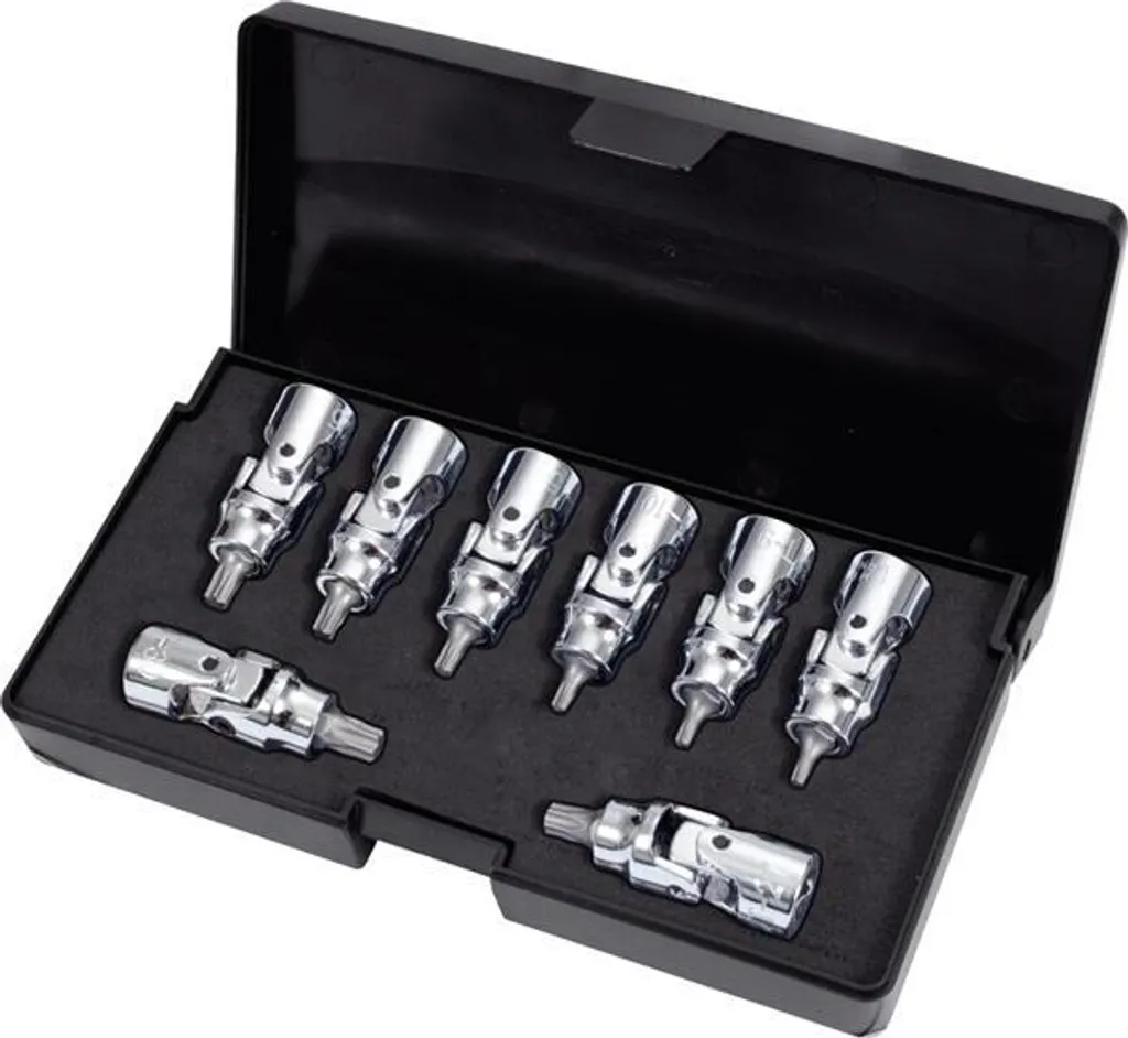 Douilles Torx 1/4 CHROMEplus KS TOOLS 917 avec articulation flexible