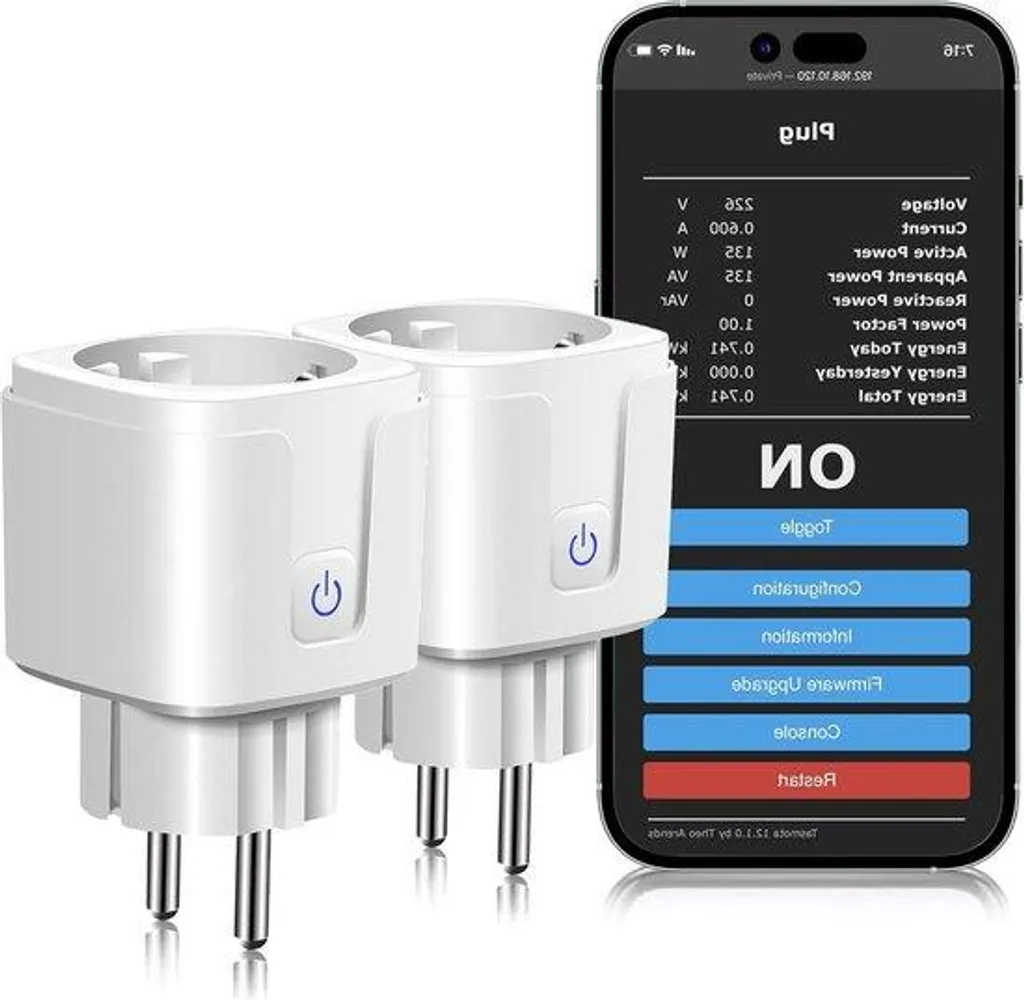 Module de comptage électrique Wi-Fi 16A pour suivi énergie résidentiel