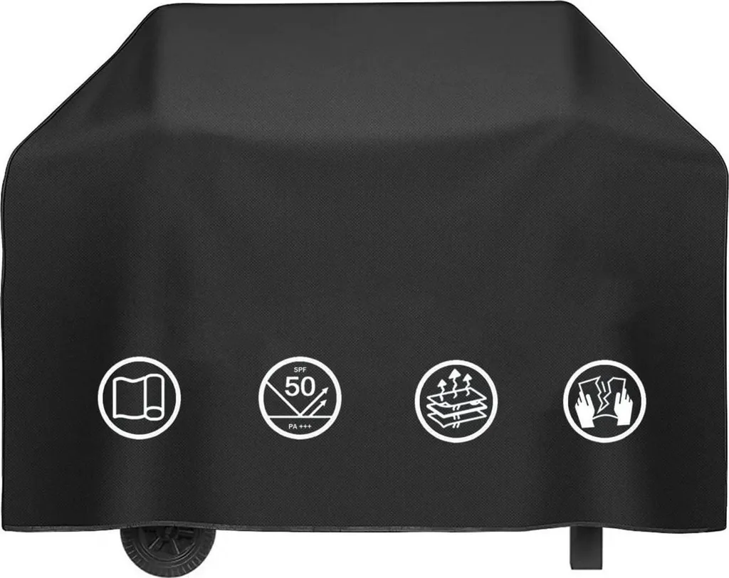 Bâche barbecue gaz 147cm imperméable pour bâche de protection