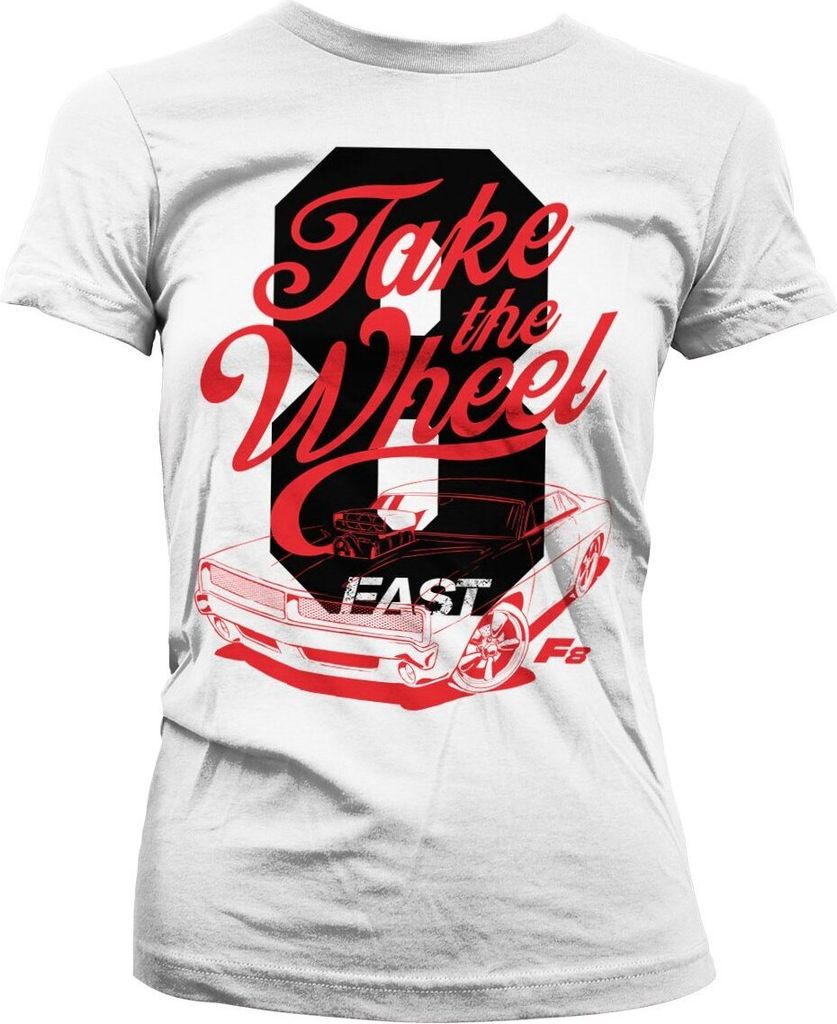 Girlie Shirt Take the Wheel Größe: XXL