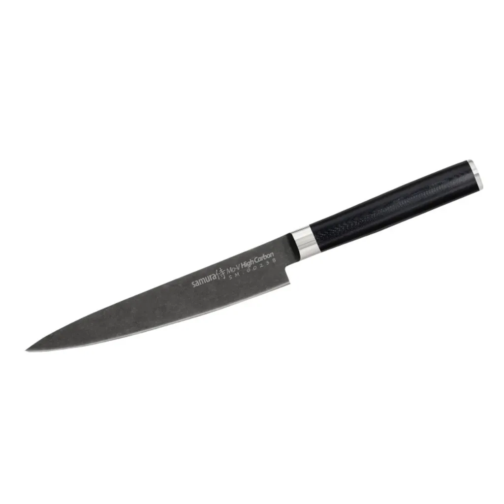 L'Arte del Taglio: Samura MO-V Stonewash Coltello Giapponese 15cm