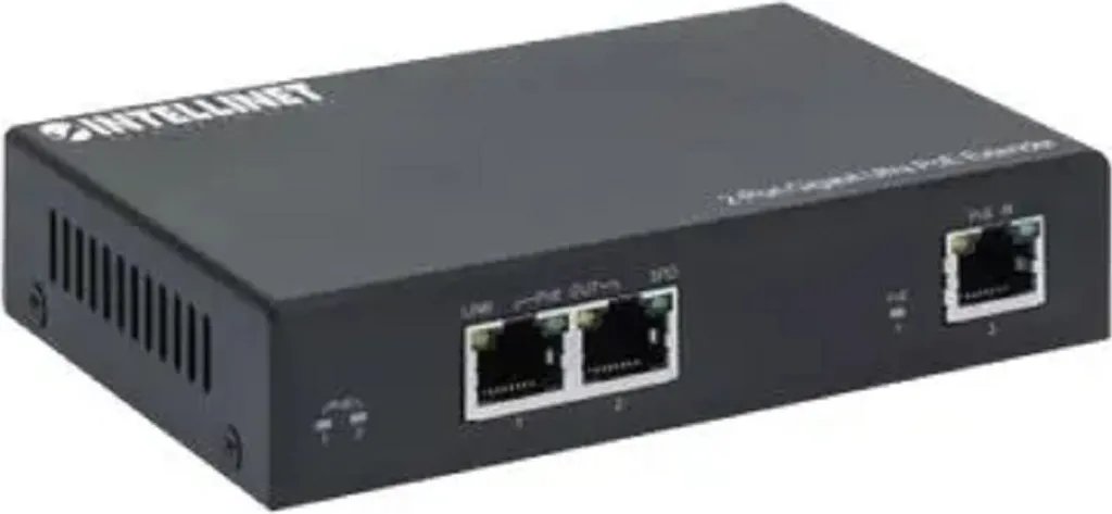 INTELLINET 2-Port Gigabit Ultra PoE-Extender 60W um 100m