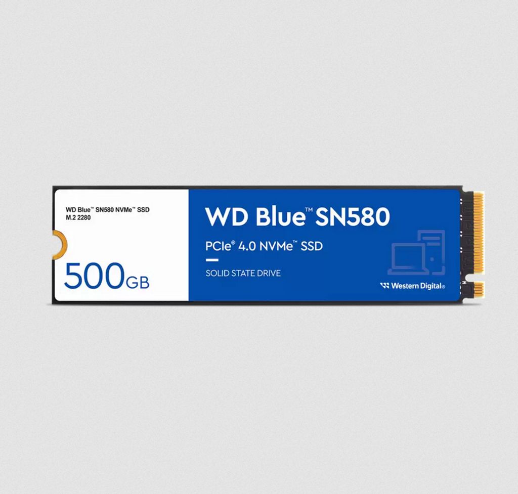 Western Digital WDS500G3B0E-00CHF0, 500 GB, M.2, 4000 MB/s Obrázek produktu 