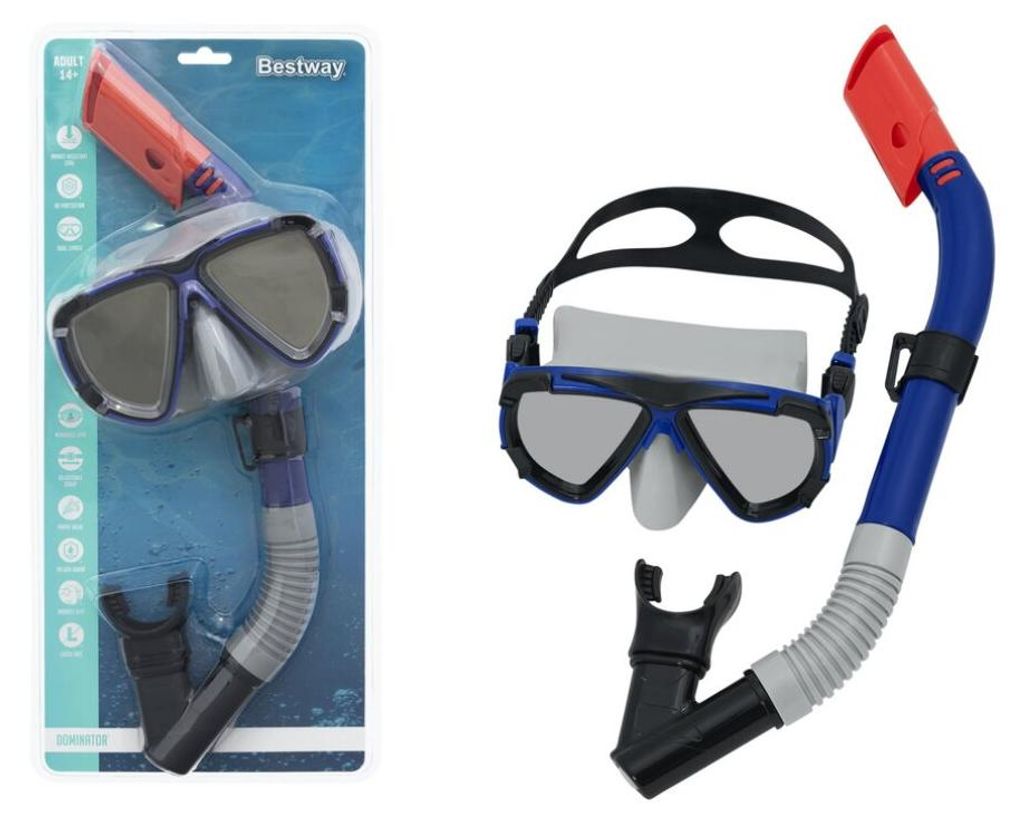 Diving Set Black Mask Snorkel Bestway 24053