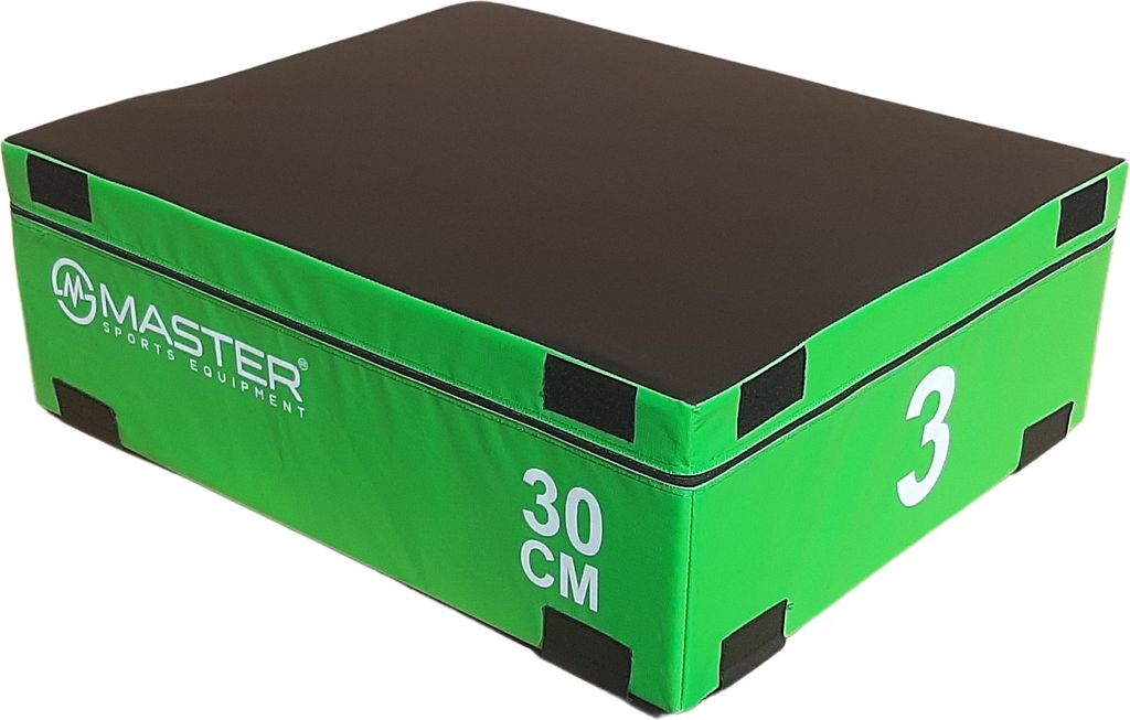 MASTER Soft plyometric training box - 90 x 75 x 30 cm Produktbild 