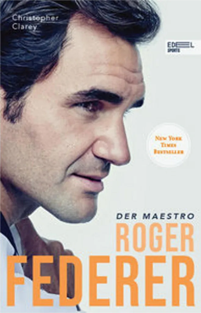Livre Roger Federer Der Maestro : Beau Livre Photo pour Fans de Tennis Pro