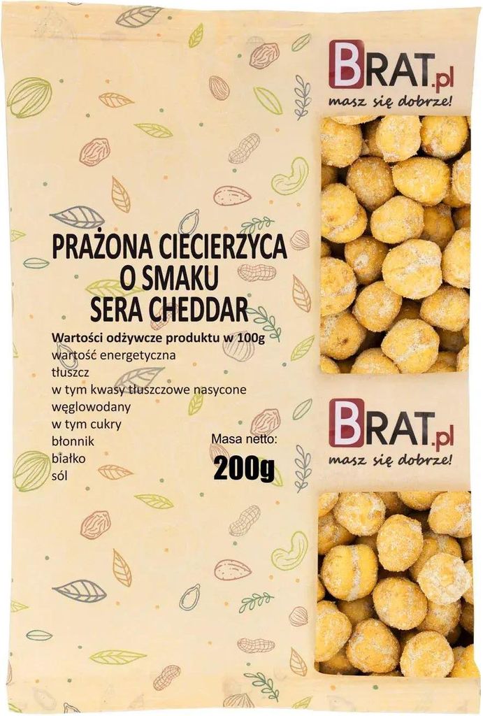 Pečený cícer so syrovou príchuťou 200g Obrázok produktu 