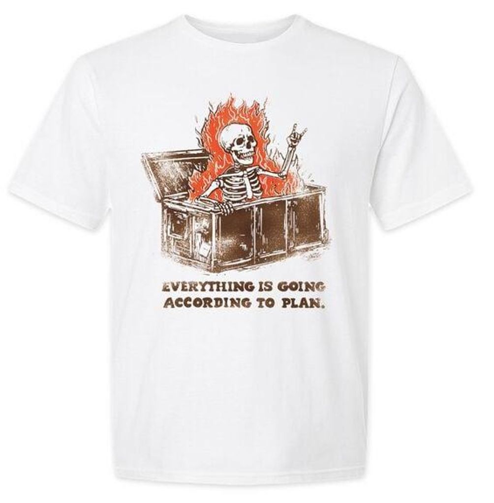 Goodie Two Sleeves T-Shirt Herren Accordingly weiß L