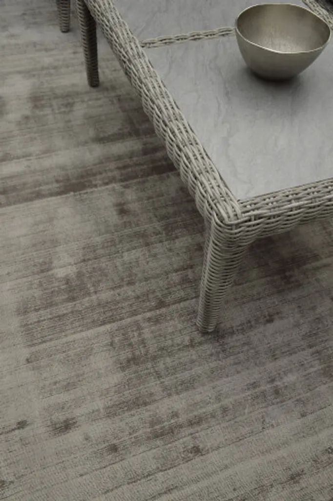 Tapis de Salon Gris Rio 130x190 - Moquette Moderne Douce et Durable