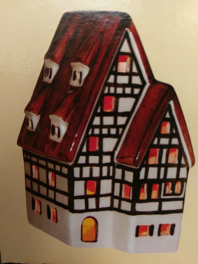 Das Kaufmannshaus in detaillierter Darstellung eines Fachwerkhauses.