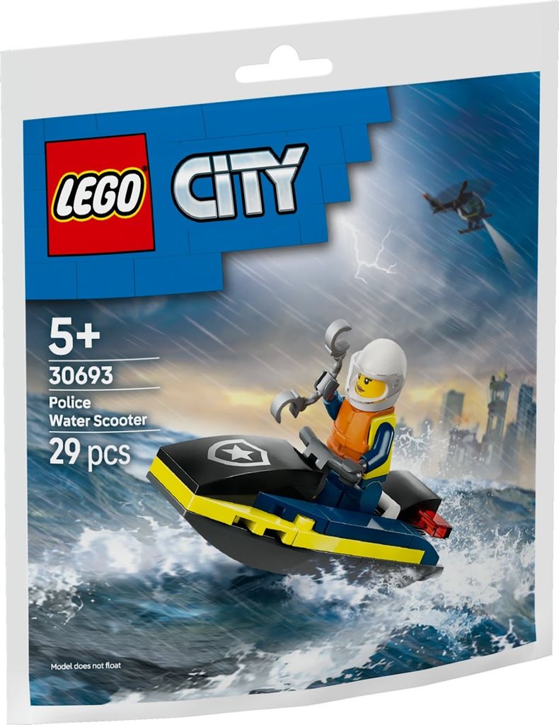 LEGO CITY 30693 Polizei-Wasserfahrzeug