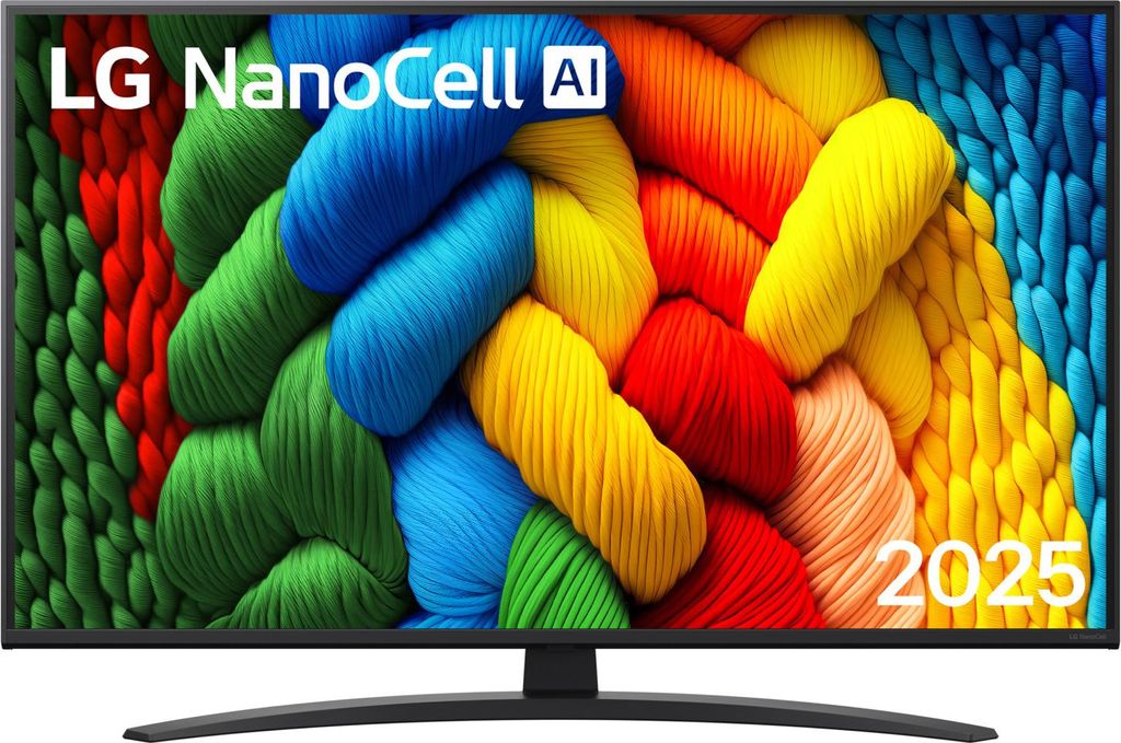 LG Smart TV NanoCell 43NANO81A6A 43" 4K Ultra HD HDR10 WebOS 25 60Hz
