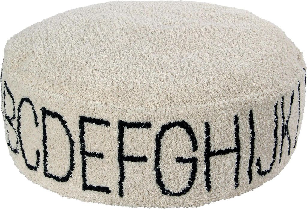 Lorena Canals Hocker / Sitzsack, Farbe:ABC Natural