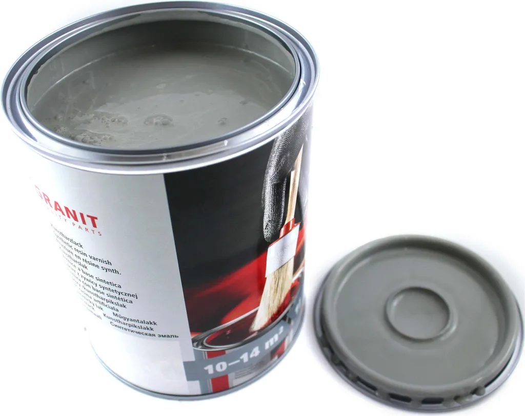 Réparer Éclats Peinture Gris RAL 7042 avec Nopolux Wilckens 1 Litre