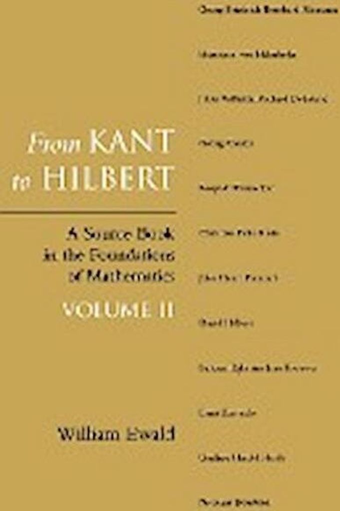 Von Kant bis Hilbert Band 2