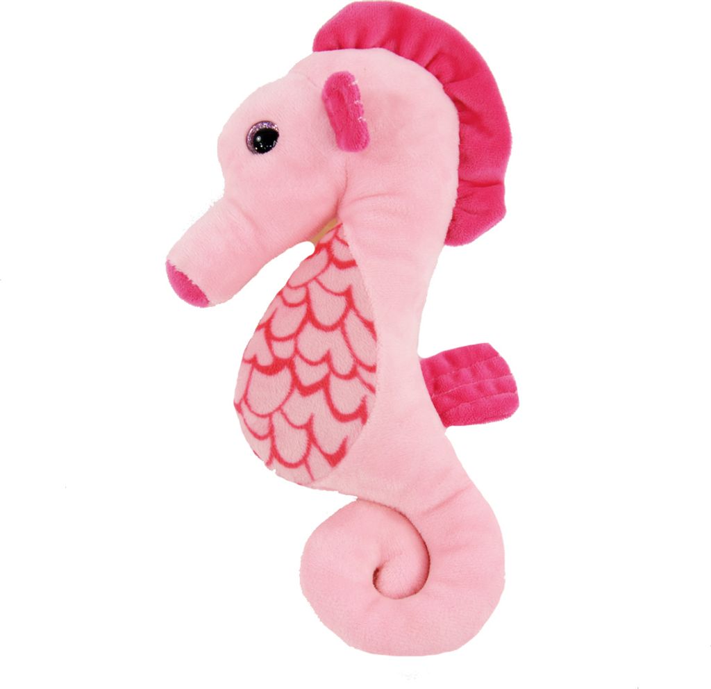 Kögler Plüschtier Seepferdchen rosa Glitzeraugen 30 cm Little Sea Friends