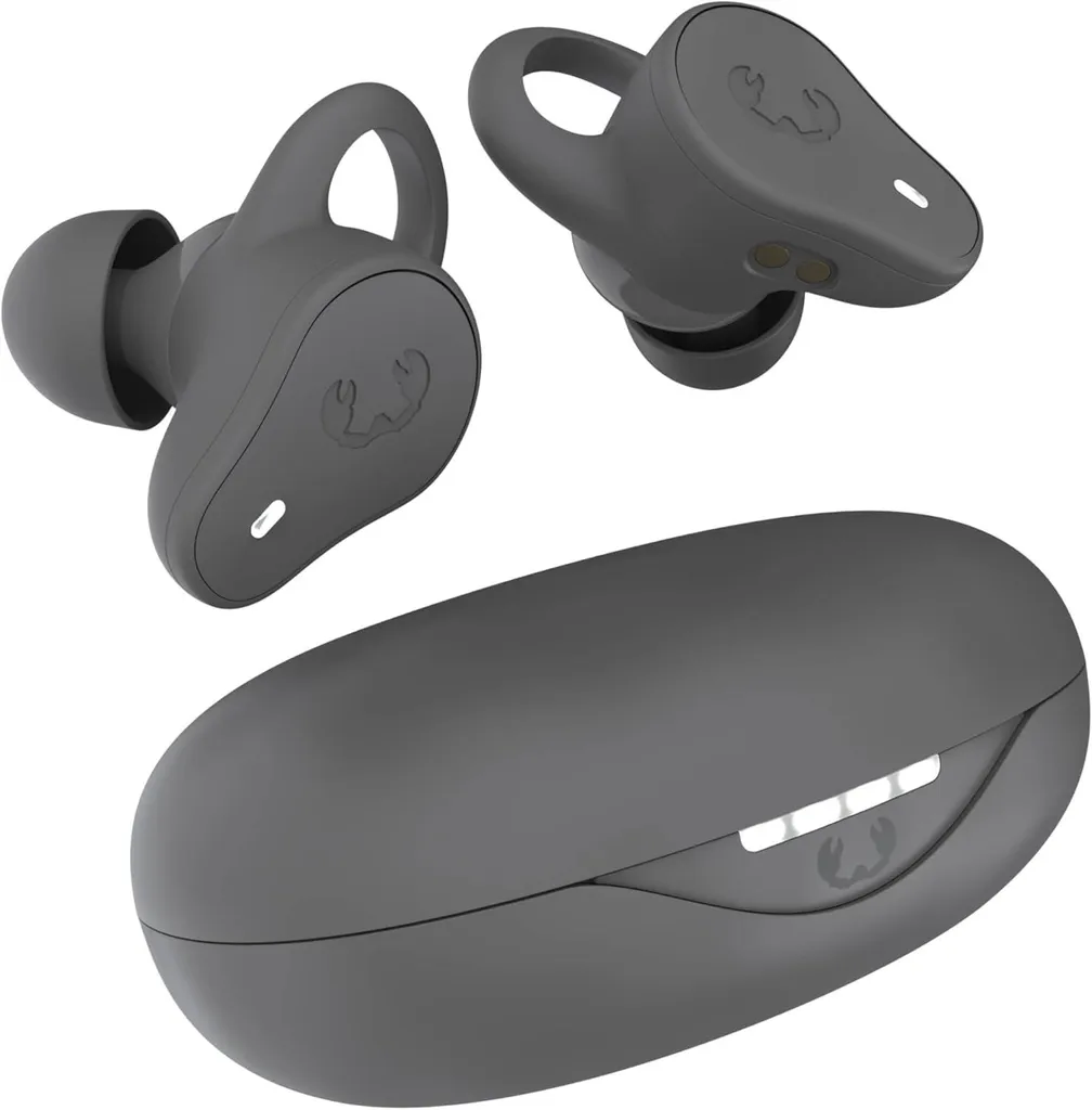 In-Ear Bluetooth Sport Kopfhörer, Spritzwassergeschützt, Dual Master, Mit Mikrofon und klickbarer Taste und Lautstärkeregler, 30 Stunden Spielzeit