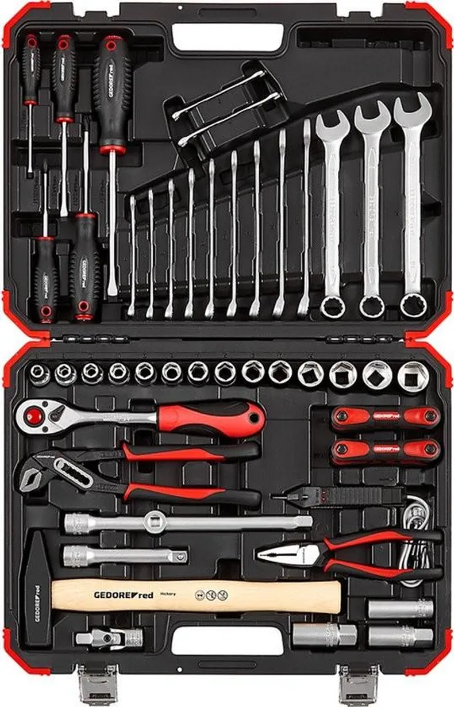 Mallette à outils Gedore Red avec 61 pièces d'outillage à main premium