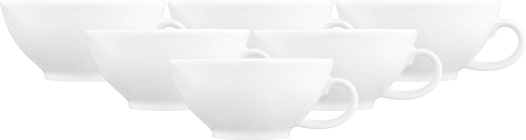 Seltmann Weiden Nori Home Teetasse 140 ml Weiß 6er Set