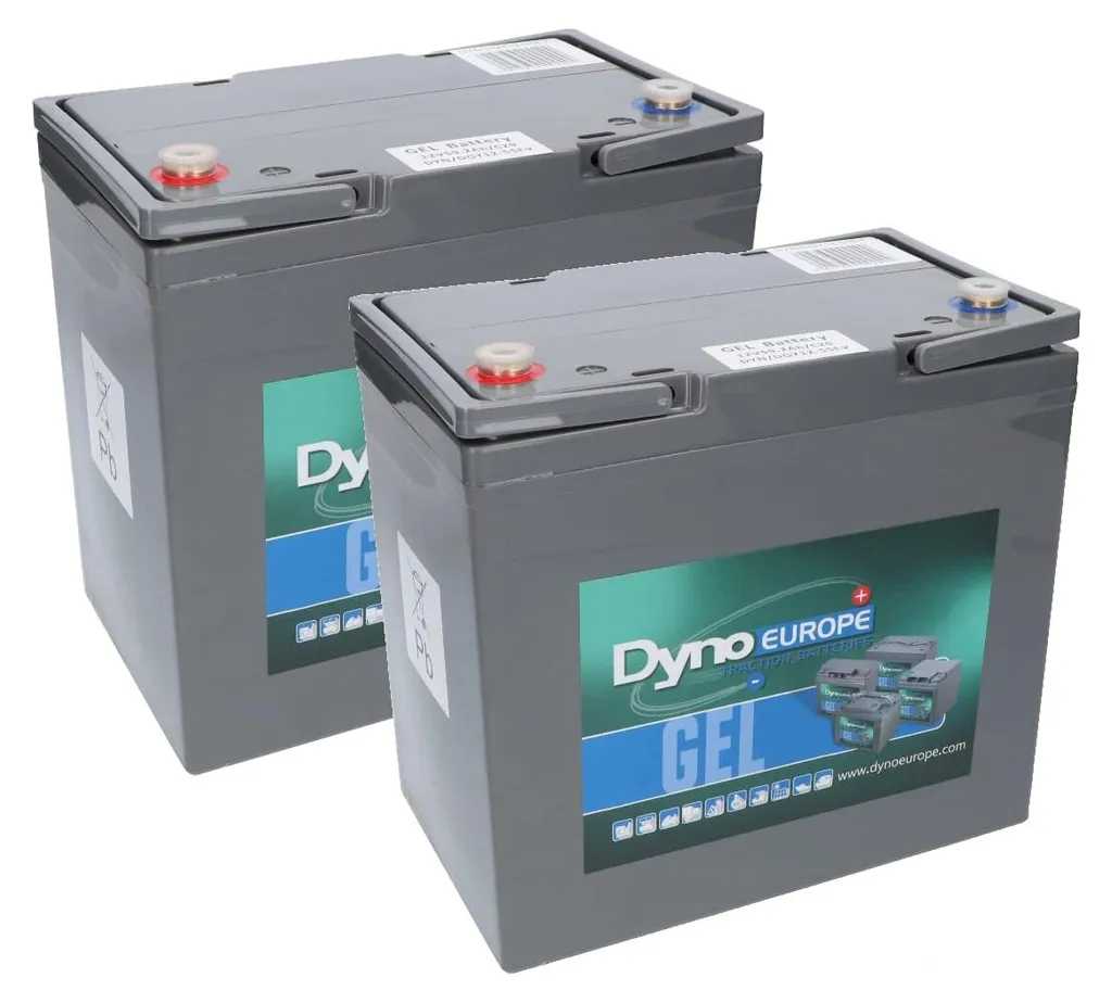 Batterie 12V 59Ah Gel pour Fauteuil Roulant et Mobilité Électrique