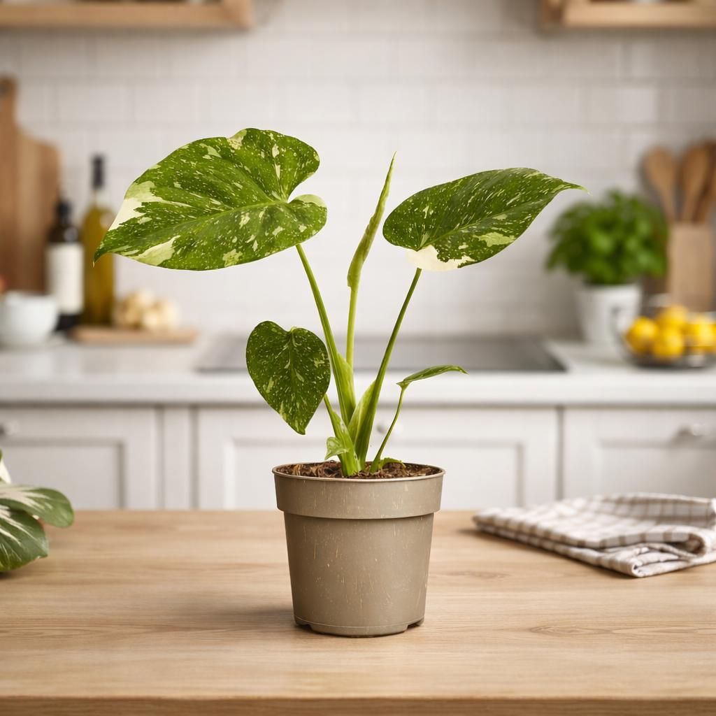 philodendron spiritus sanctus Philodendron spiritus sancti (Small Plant 4/5 Leaves, few roots)