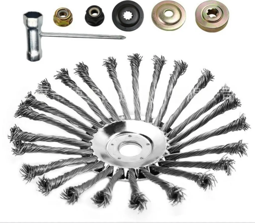 Tête de Coupe Inox Torsadé 10" Haute Résistance avec Kit Polyuréthane