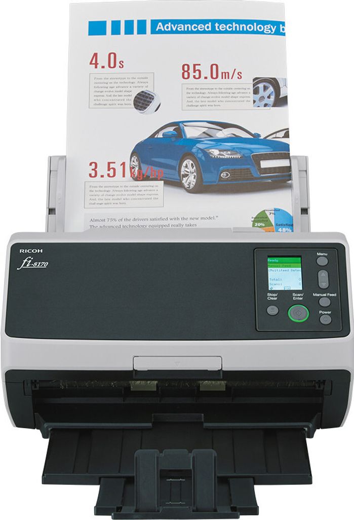Fujitsu FI-8170 A4/70 S./Min/USB3.2/LAN/Duplex Produktbild 10