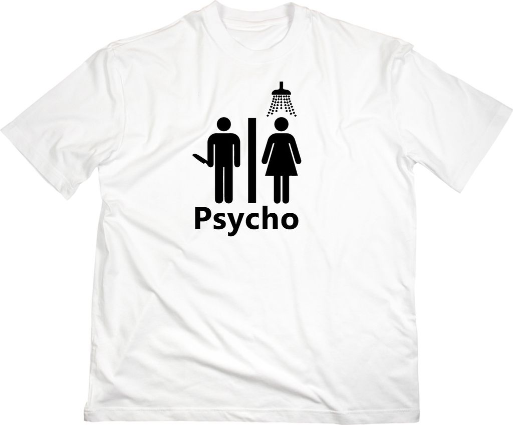 Styletex23 T-Shirt #2 Psycho Fan weiss, S