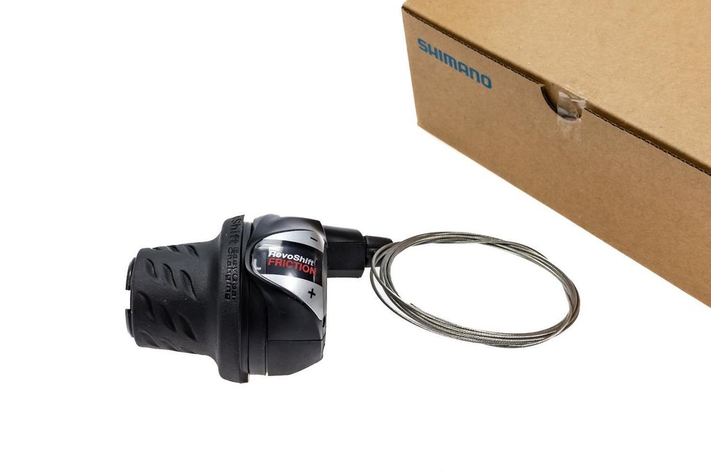 Shimano 3-fach Revoshift Griff Microraster Schaltung inkl. Produktbild 