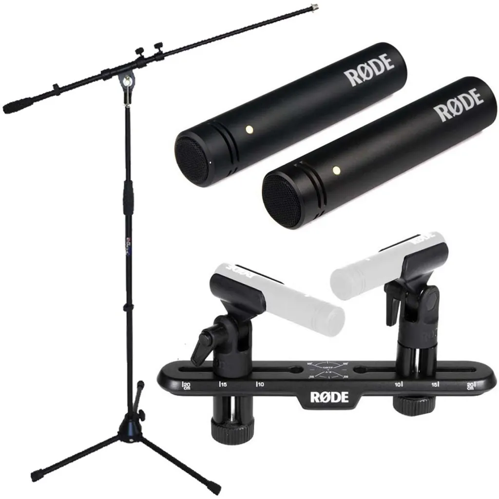 Kit Microphones Statique Appairés Rode M5 MP pour Studio et Concerts