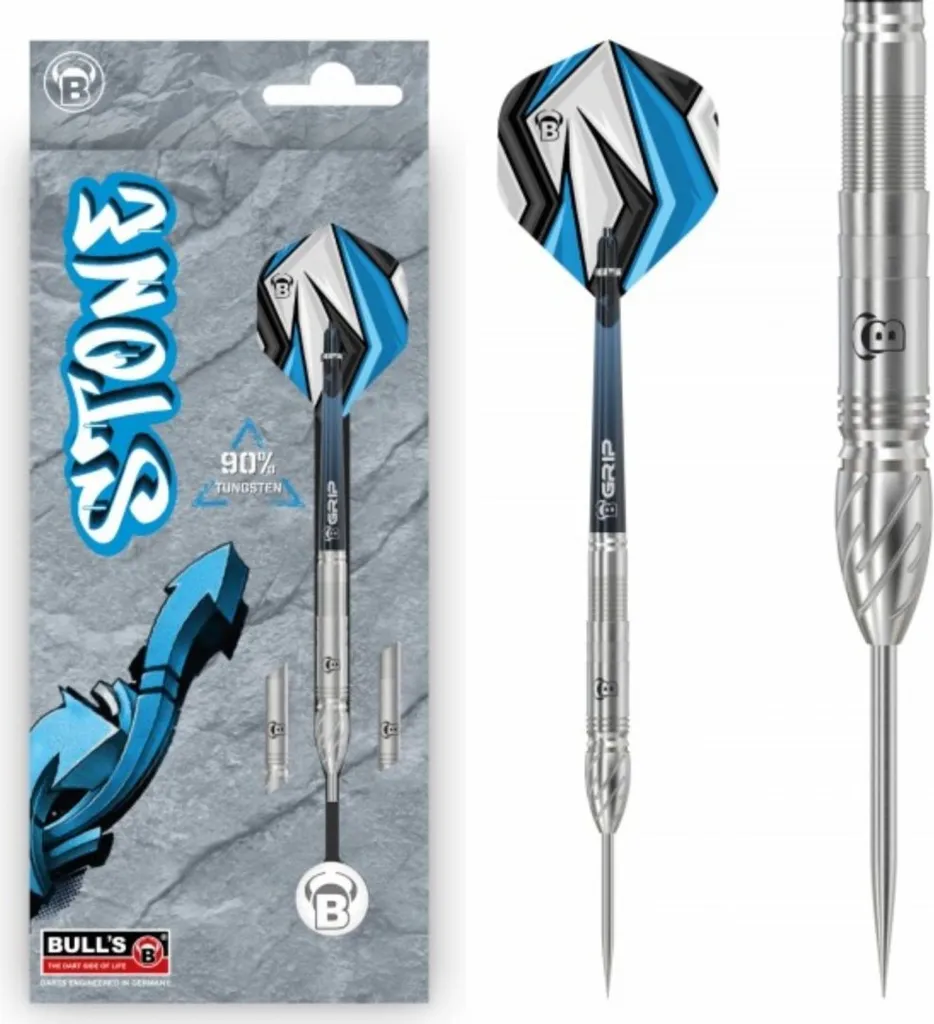 Fléchettes de compétition Bulls Stone S1 23g pour le club