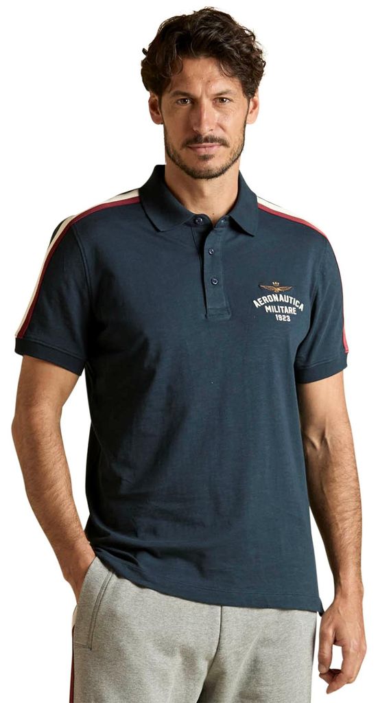 Aeronautica Militare Poloshirt Regular Fit Logo auf Brust