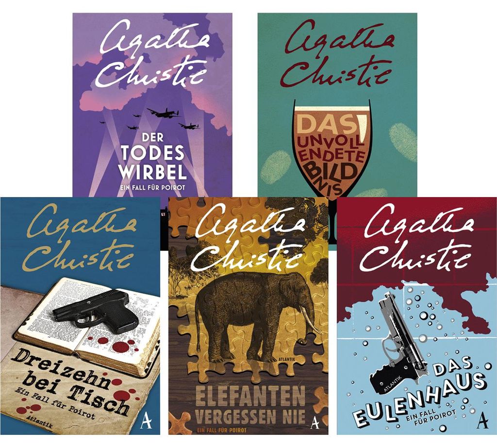Agatha Christie. Hercule Poirot. Dunkle Image du produit 