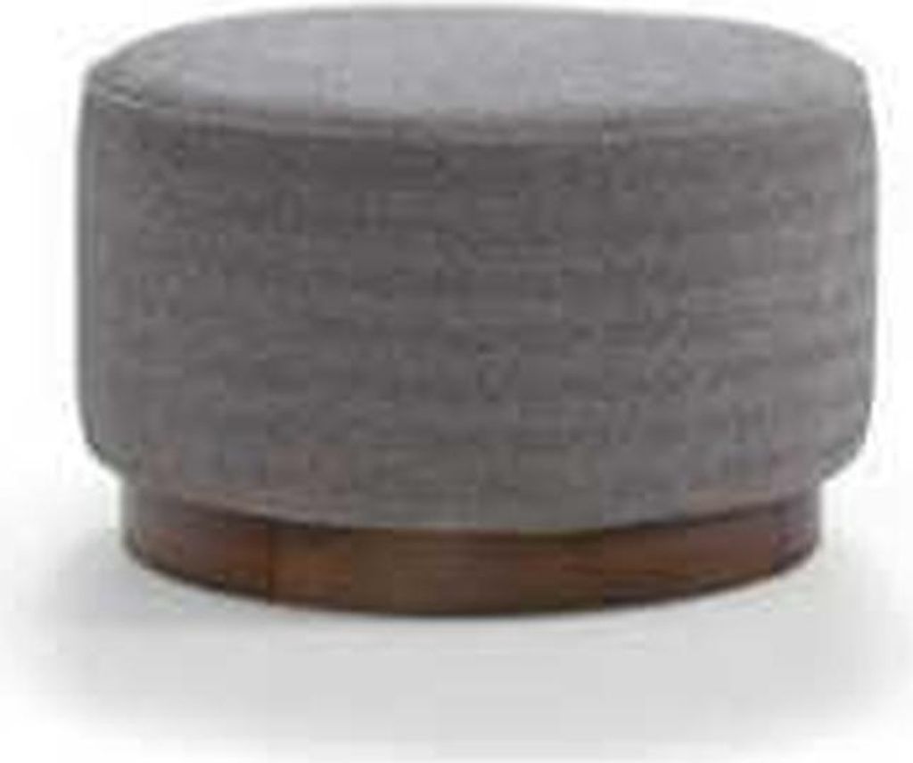 Luxus Wohnzimmer Set Grau Sofa mit Sessel 2x Hocker Modernen Design