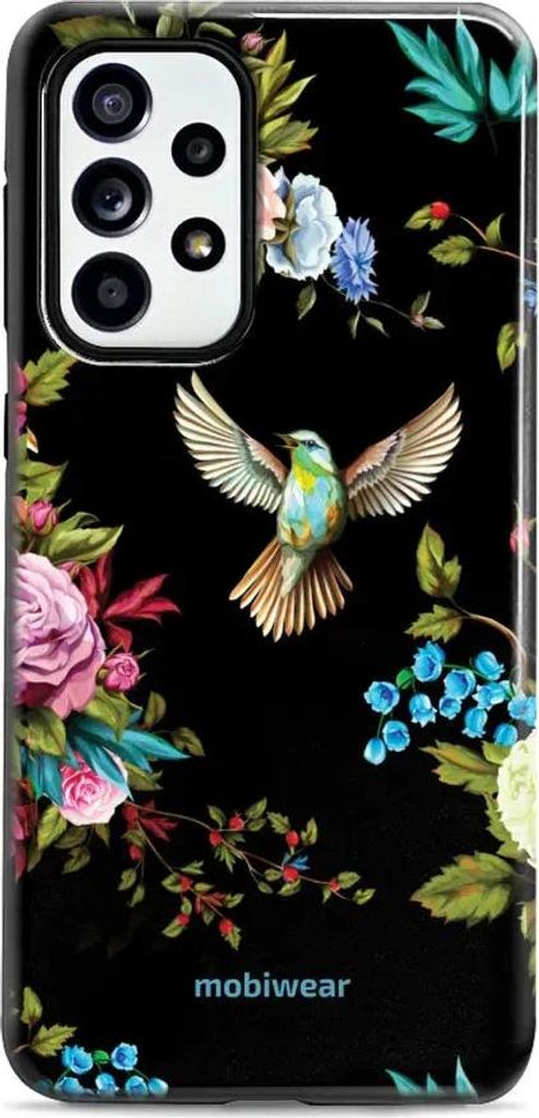 Handyhülle für Galaxy A52, Mobiwear Elite Pro, Nachtkolibri