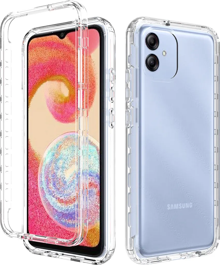 Custodia Samsung A04E Trasparente - Cover TPU Soft Anti-Graffio Slim