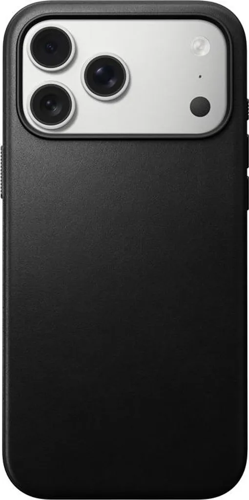 Nomad Modern Leather Case iPhone 17 Pro Max Black - MagSafe Edition - 1
