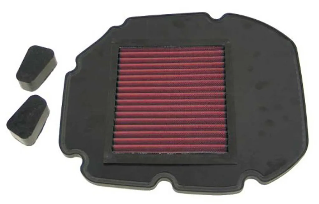 Filtre à air K&N haute performance lavable et réutilisable pour moteur
