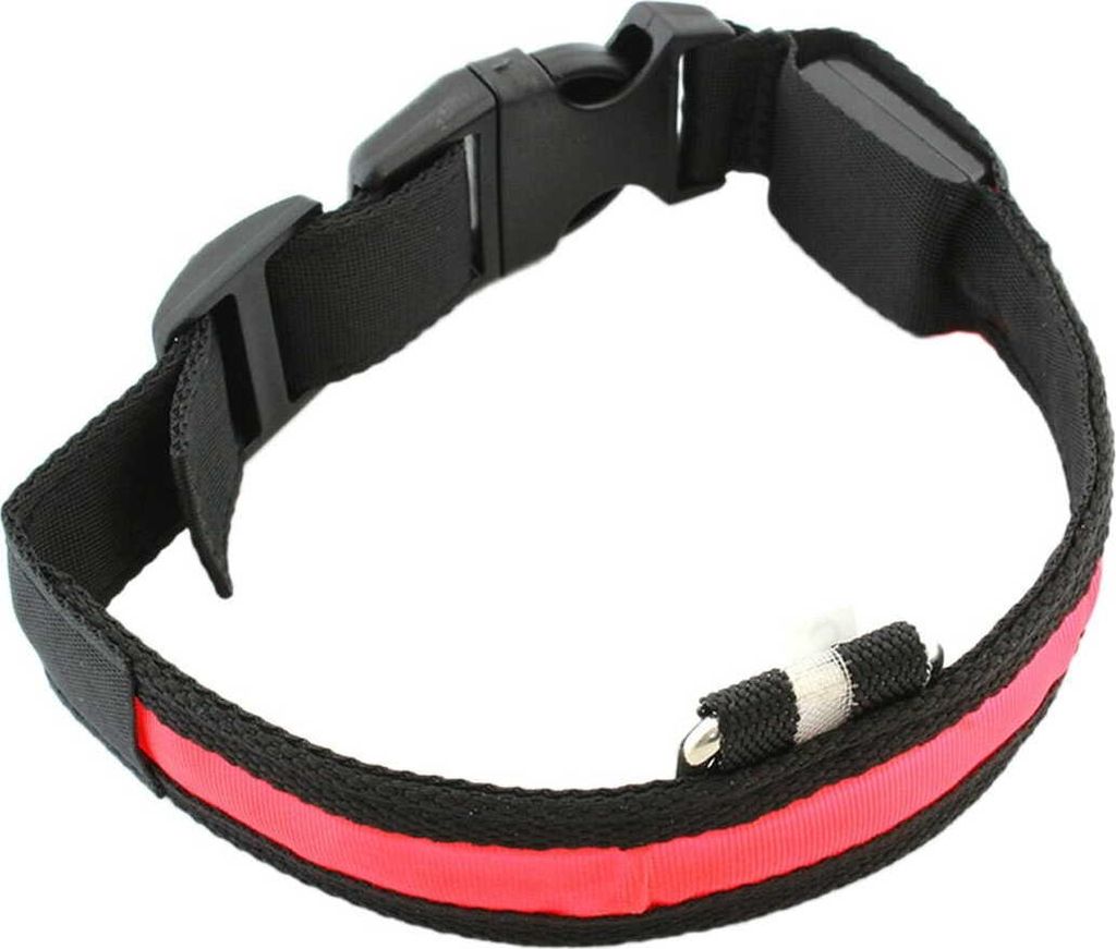 Ag232 Obroża Świecąca Led 34-42Cm Red Zdjęcie produktu 
