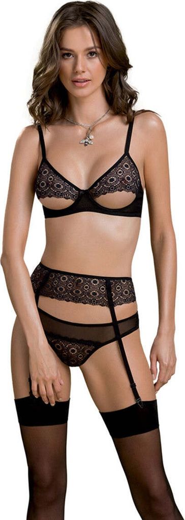 Passion Eco Collection - PE ECO Zinnia 3pcs set black L/XL