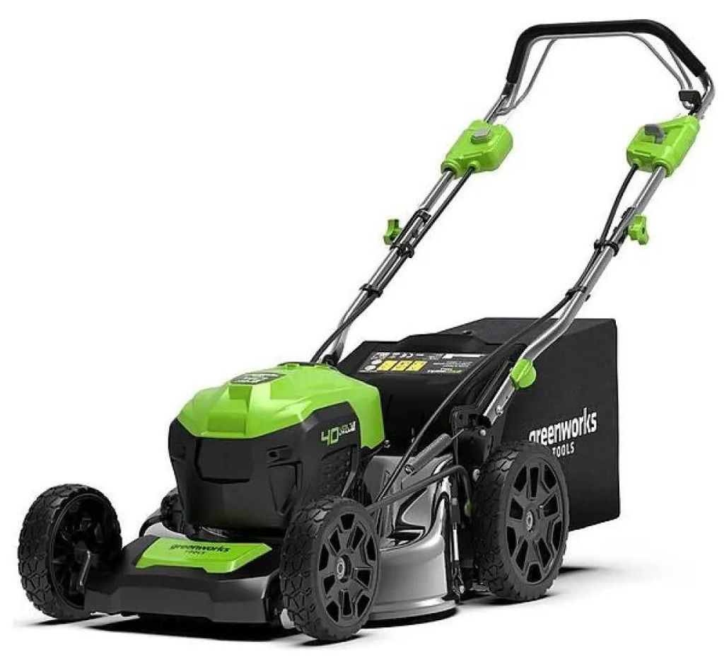 Greenworks GD40LM46SP - Schubrasenmäher - 750 m² - 46 cm - Zdjęcie produktu 