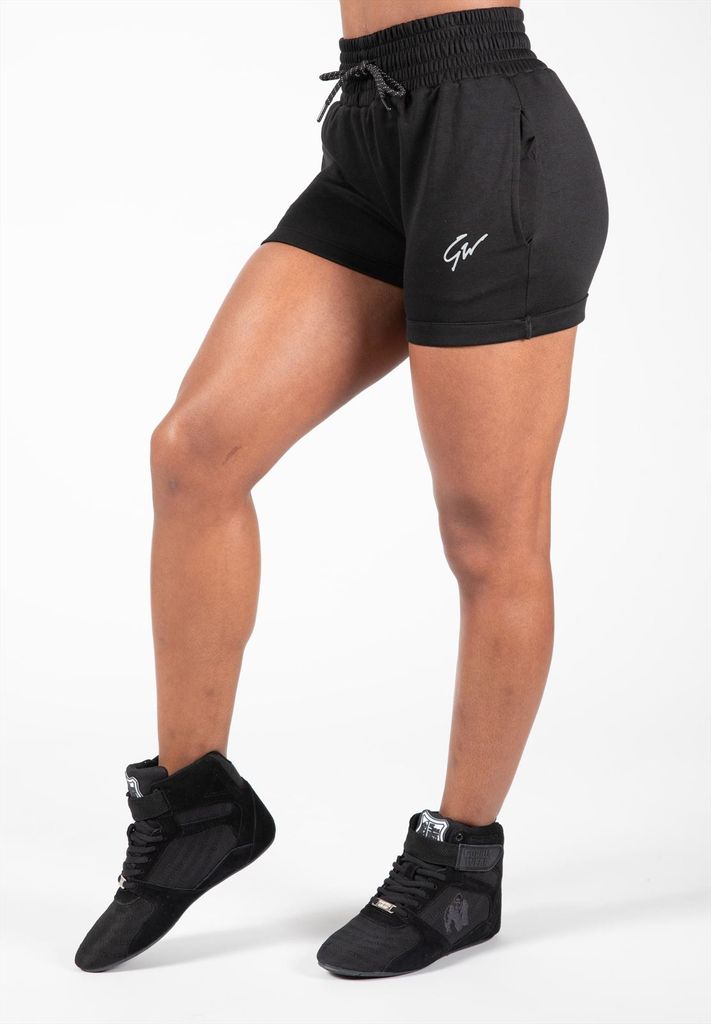 Gorilla Wear Pixley Sweatshorts – Schwarz – XS