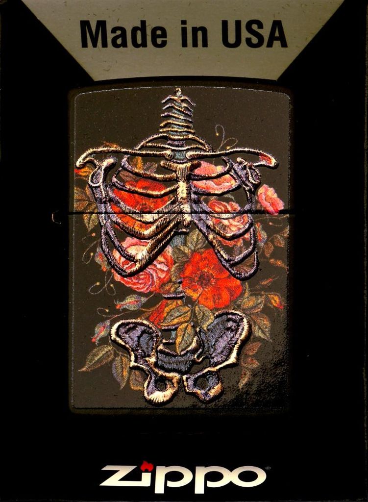 ZIPPO SKELETT EMBROIDERY 60006891 Feuerzeug