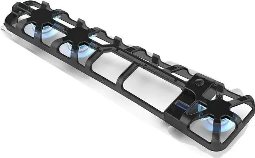 Ventola di raffreddamento, efficiente sistema a ventola multipla, facile installazione, nero