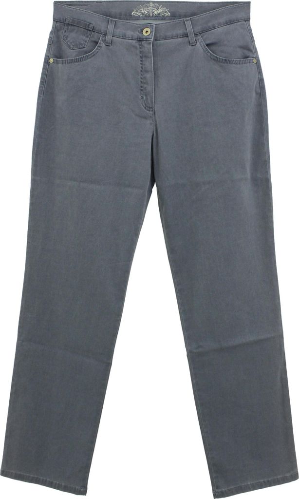 29284 Raphaela by Brax, Corry Belle, Damen Jeans Hose, Gabardine Stretch, blau grau, D 38 W 29 L 32