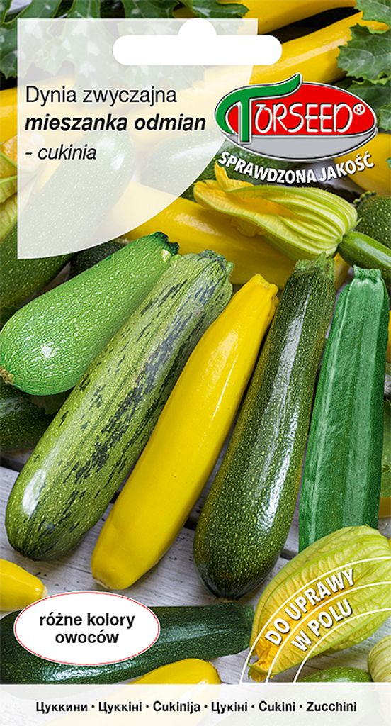 Zucchini-Samen - Zucchini-Sorten-Mix 3g - Torseed Produktbild 