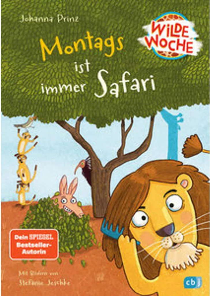 Livre enfant Safari pour rituel du soir : l'aventure Wilde Woche du lundi